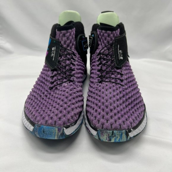 Nike Air Zoom UNVRS FlyEase Vivid Purple Basketball Men's Sz 11 CQ6422-500 - Picture 1 of 9
